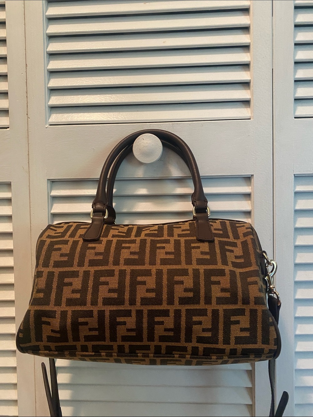 Designer-Inspired Fashion High Quality Brown Monogram Dome Crossbody Bag